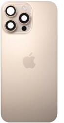  Spate telefon: Capac baterie Iphone 16 Pro cu Lentile si Magnet OEM, Desert