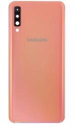  Spate telefon: Capac baterie Samsung A70, Portocaliu