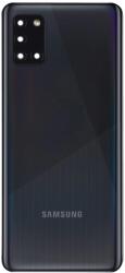  Spate telefon: Capac baterie Samsung A31, Negru