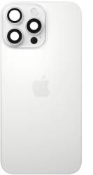  Spate telefon: Capac baterie Iphone 16 Pro cu Lentile si Magnet OEM, White