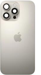  Spate telefon: Capac baterie Iphone 16 Pro cu Lentile si Magnet, Natural