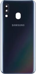  Spate telefon: Capac baterie Samsung A40, Negru