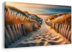 Dovido Tablou drum printre dune spre mare - 90x60