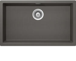 SCHOCK Kaia N-100XL Chiuveta bucatarie granit Cristadur 75x45 cm, gri (silverstone) (KAIN100XLSILV) Chiuveta