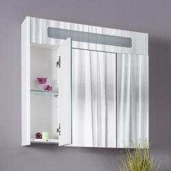 Arthema Dulap baie cu oglinda si fanta de lumina 85x15xH70 cm Arthema Vela (505-P2)