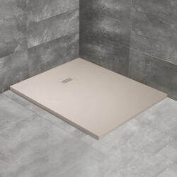 Radaway Cadita dus dreptunghiulara compozit Radaway Kyntos F 120x90 cm, bej (cashmere) (HKF12090-84/HKA-01)