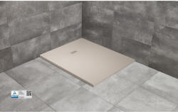 Radaway Cadita dus dreptunghiulara compozit Radaway Kyntos F 120x80 cm, bej (cashmere) (HKF12080-84/HKA-01)