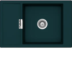 SCHOCK Mono D-100XS Chiuveta bucatarie granit Cristadur 78x51 cm, verde (green line ivy) (MOND100XIVY) Chiuveta