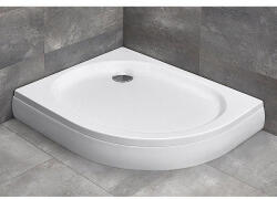 Radaway Cadita dus semirotunda asimetrica Radaway Patmos E 120x90 cm, cu panou inclus (4P91217-03R)