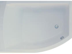 Belform Cada baie pe colt semirotunda asimetrica Belform Magnus acril 160x115 cm (27SE0007)