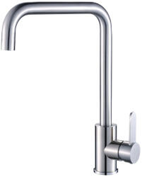 Casa Blanca CasaBlanca Steel Baterie chiuveta bucatarie monocomanda, pipa L, crom mat (BLP4A)