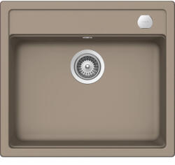 SCHOCK Mono N-100 Chiuveta bucatarie granit Cristadur 57x51 cm, gri (green line twilight) (MONN100TWILSA) Chiuveta