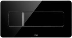 Viega Visign More 105 Clapeta actionare WC, negru lucios (758837)
