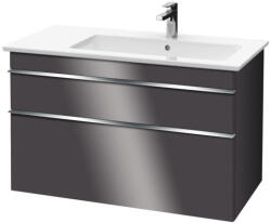 Villeroy & Boch Venticello Vanity Masca lavoar baie dreapta 95x50xH59 cm, gri lucios (A92801FP)