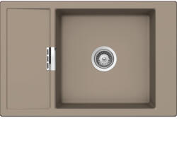 SCHOCK Mono D-100XS Chiuveta bucatarie granit Cristadur 78x51 cm, gri (green line twilight) (MOND100XTWIL) Chiuveta