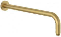 Kludi Brat dus fix Kludi A-QA, montaj pe perete 43 cm, auriu periat (brushed gold) (66514N0-00)