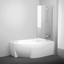 RAVAK CVSK1 Rosa 140/150 Paravan cada 85 cm, profil crom satinat (7QRM0U00Y1)