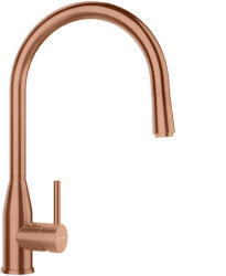 SCHOCK Kavus Baterie chiuveta bucatarie cu dus extractibil, cupru (copper) (559120COB)