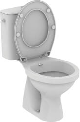 Vidima Set Vas WC cu bideu pe pardoseala cu rezervor aparent si capac Vidima Ulysse S 37x64 cm evacuare verticala (W837101)