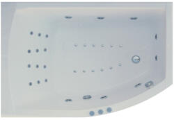 Belform Magnus Hidro-Air S2 Cada cu 2 seturi hidromasaj dorsal 160x115 cm (27DB2307)