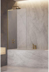 Radaway Modo SL Gold PNJ II Paravan cada fix 90 cm, profil auriu (10316090-09-01L)