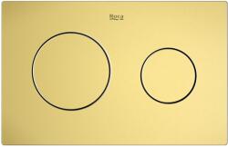 Roca Dual One Clapeta de actionare Dual Flush, auriu mat (brushed brass) (A8901890VA)