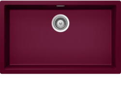 SCHOCK Kaia N-100XL Chiuveta bucatarie granit Cristadur 75x45 cm, grena (berry) (KAIN100XLBERR) Chiuveta