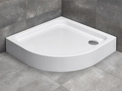 Radaway Cadita dus semirotunda Radaway Siros A Compact 80x80 cm, autoportanta (sba8817-2)