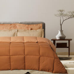 Das Home Pilotă Super Dublu cu Umplutură Microfiber 220x240cm 9694 Happy Salmon, Teracotta 401909209694 550 g/mp2Gsm 10.5 togs Togs (401909209694)