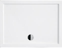 Besco Cadita dus dreptunghiulara Besco Alpina Slimline 100x80 cm, alb (BAA-108-P)
