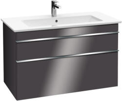 Villeroy & Boch Venticello Vanity Masca lavoar baie 75x50xH59 cm, gri lucios (A92501FP)