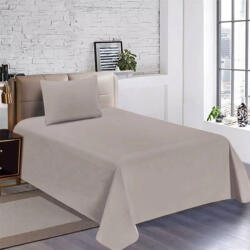 SpitiBazaar Set Cearceafuri De Pat Super Duble 225x245 Cm Gri 4 Buc SD-S-6074 (SD-S-6074)