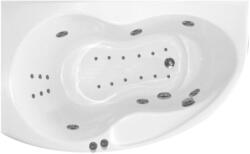 Belform Koni Cada hidromasaj HidroAir-S2 156x90 cm, cu masaj dorsal (27DB2104)
