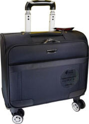 Diplomat Valiză de Călătorie Cabină Mică Colecția Atlanta Neagră cu 4 Roți Înălțime 41 cm (ZC998) Valiza