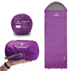 Woodland Sac de dormit dublu de vară Packlite mov PACKLITE-977 (PACKLITE-977) Sac de dormit