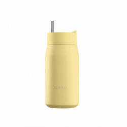 Estia Home Art Lens Save The Aegean Pahar Termos Oțel Inoxidabil Fără BPA 360ml Sunbeam cu Pai 01-42837 (01-42837)