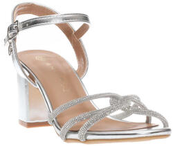 Envie Shoes Sandale Din Piele cu Strasuri Argintii E37-23182-21 (E37-23182-21)