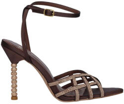 Alessandra Bruni Sandale Elegante Damă Maro 959 W470005865X5 - 17 - Maro (Καφέ)