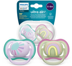 Philips Philips Avent SCF085/59 Ultra Air cumi 0-6 hó - Napocska és Szivárvány (2 db) (5906232)