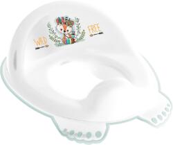 TEGA BABY Rókás csúszásmentes WC-szűkítő háttámlával - Zöld (779242)