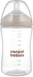 Canpol babies Natural Shape anti-kólikás cumisüveg 260ml (5914631)