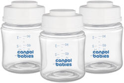 Canpol babies Anyatejtároló palackkészlet 3x120ml (5905200)