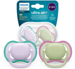 Philips Philips Avent SCF085/24 Ultra Air cumi 0-6 hó - Lila és Zöld (2 db) (5906229)