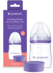 Lansinoh Cumisüveg lassú folyású etetőcumival + fedéllel, 160 ml (woocommerce_gpf_22711)