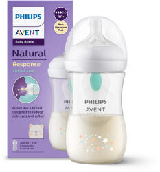 Philips Philips Avent SCY673/82 Natural Response AirFree dekoros cumisüveg 260 ml (5903673)
