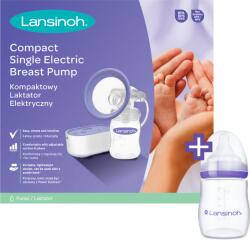 Lansinoh 2 fázisú kompakt elektromos mellszívó + 160 ml cumisüveg szettben (woocommerce_gpf_10258)