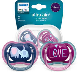 Philips Philips Avent SCF349/22 Ultra Air cumi 18h+ - Elefánt és Love (2 db) (5906244)