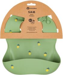 Petite&mars TAKE&MATCH szilikon előke zsebbel - Sweet Pineapples - 6 hó+ (59114583)