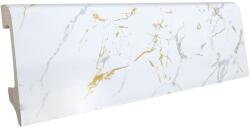 Profiline Plinta colorata polimer (PS) White Calacatta, 80 x 14 x 2000 mm, Profiline (DF-Q24129)