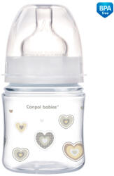 Canpol babies EasyStart anti-kólikás cumisüveg NEWBORN BABY 120ml bézs (35/216_BEI)